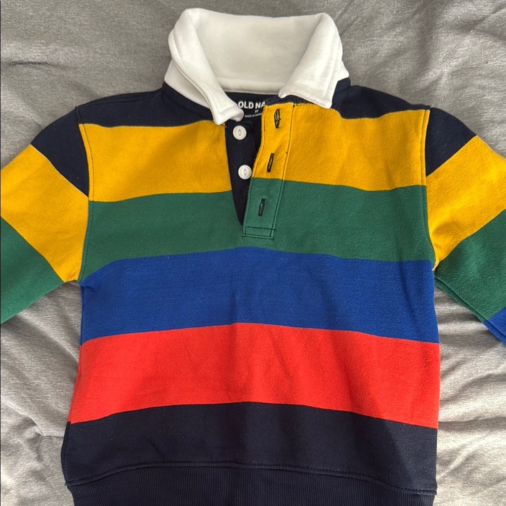 Old Navy Yellow and Green Sweatshirt
